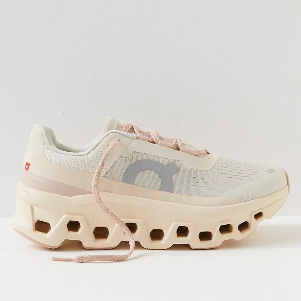 New! On Cloudmonster Sneakers in Moon Fawn - Picture 2 of 14